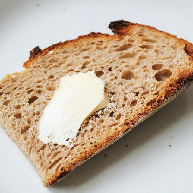 buttered toast